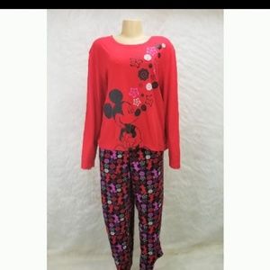 Disney Mickey Mouse PJ Set Size 3X